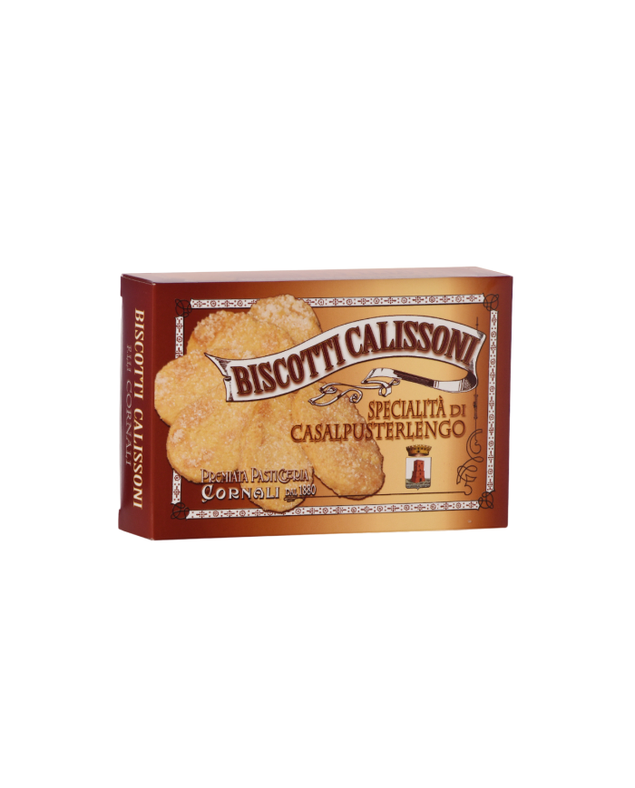 BISCOTTI CALISSONI PREMIATA PASTICCERIA CORNALI| GR. 250| Confezione 