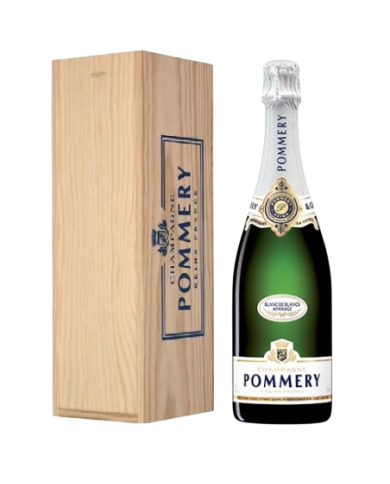 CHAMPAGNE POMMERY APANAGE BLANC DE BLANCS| ML. 1500 Magnum| Cassa Legno