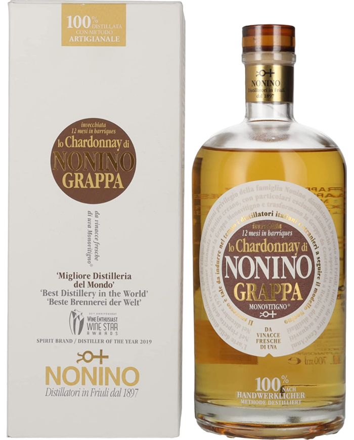 GRAPPA CHARDONNAY BARRIQUE NONINO| ML. 700 | Astucciata