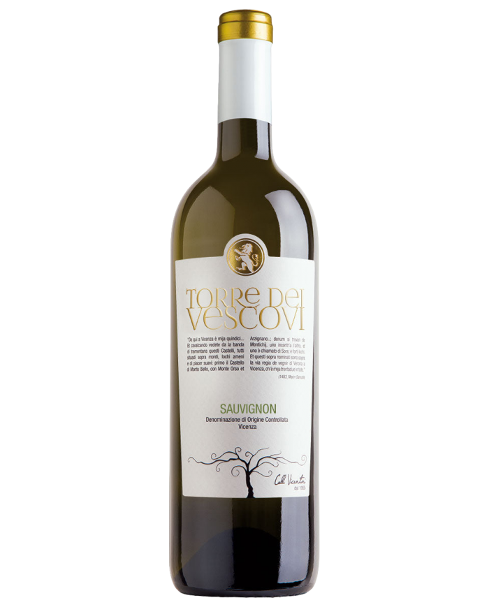 SAUVIGNON TORRE DEI VESCOVI COLLI VICENTINI (2024)| ML. 750