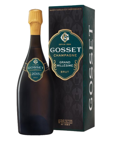 CHAMPAGNE GOSSET GRANDE MILLESIME (2015)| ML. 750| Astucciato