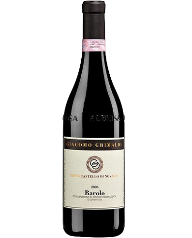 BAROLO SOTTO CASTELLO DI NOVELLO GRIMALDI (2018)| ML. 750