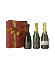 CONFEZIONE VINI D`ITALIA -FALZAREGO- BAULETTO DA 3 BOTTIGLIE