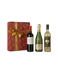 CONFEZIONE VINS DE FRANCE -GIRONDE- BAULETTO DA 3 BOTTIGLIE