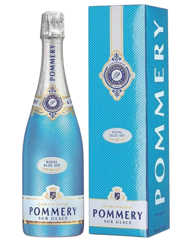 CHAMPAGNE POMMERY ROYAL BLUE SKY EXTRA DRY| ML. 750| Astucciato