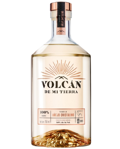 TEQUILA VOLCAN DE MI TIERRA ANEJO CRISTALINO| ML. 700