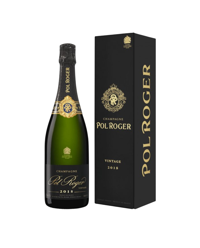 CHAMPAGNE POL ROGER VINTAGE (2018)| ML. 750| Astucciato