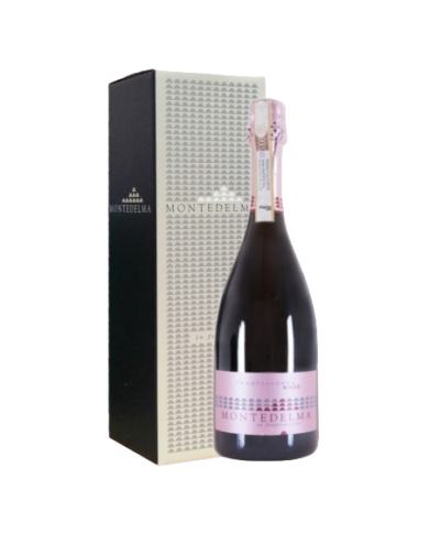 FRANCIACORTA MONTEDELMA ROSE'| ML. 1500 Magnum| Astucciato