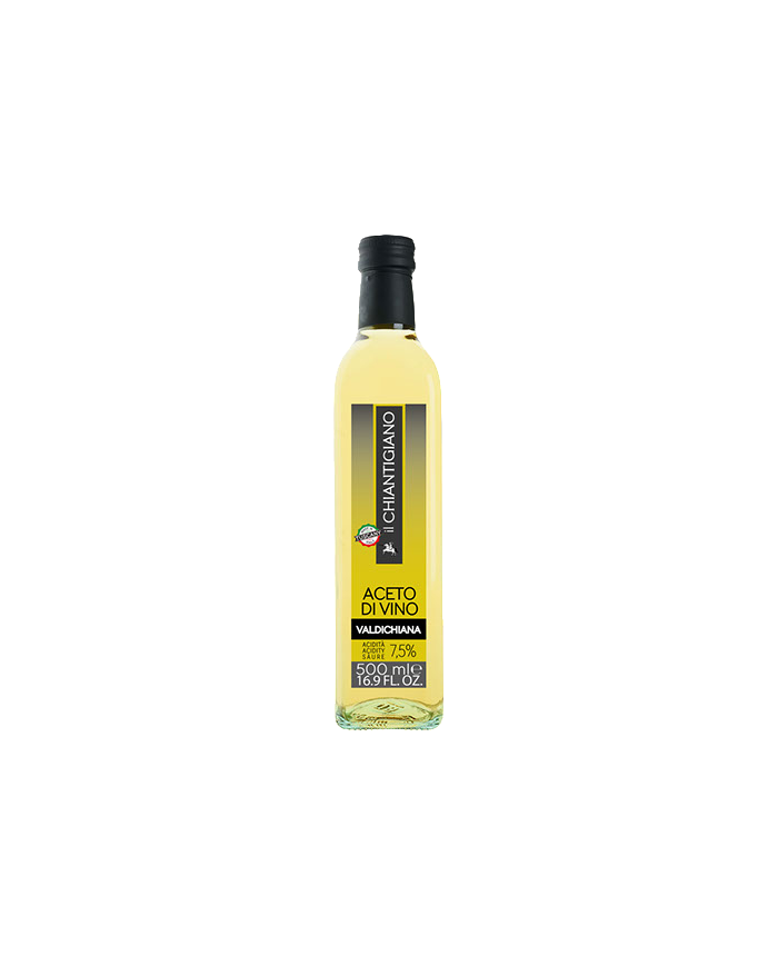 ACETO DI VINO BIANCO VALDICHIANA IL CHIANTIGIANO ACETIFICIO ARETINO| ML. 500 |ACIDITA' 7,5%