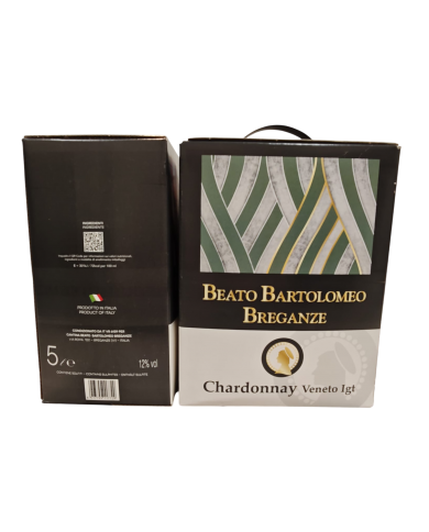 CHARDONNAY BAG IN BOX BREGANZE| LITRI 5| Bag in Box