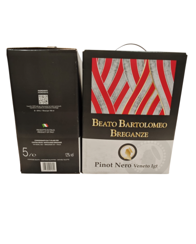 PINOT NERO BAG IN BOX BREGANZE| LITRI 5| Bag in Box