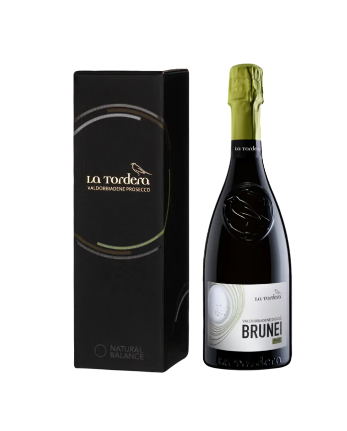 SPUMANTE LA TORDERA BRUNEI VALDOBBIADENE PROSECCO SUPERIORE BRUT (2024)| ML. 1500 Magnum| Astucciato