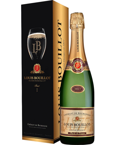 CREMANT DE BOURGOGNE BOUILLOT BRUT PERLE VIGNE| ML. 1500 Magnum| Astucciato