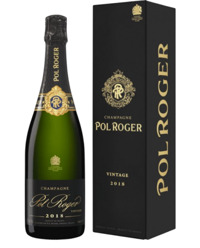 CHAMPAGNE POL ROGER VINTAGE (2018)| ML. 750| Astucciato