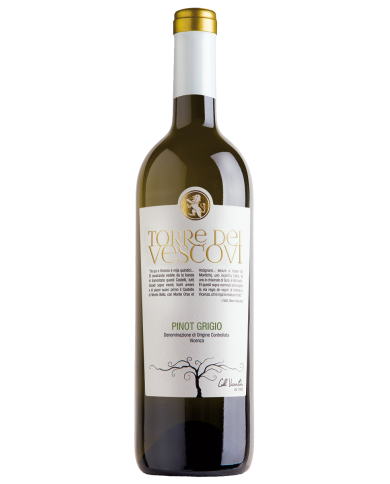 PINOT GRIGIO TORRE DEI VESCOVI COLLI VICENTINI (2024)| ML. 750