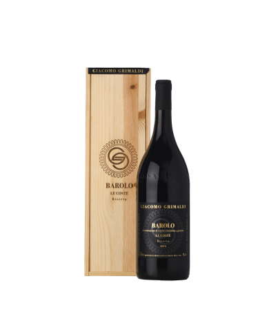 BAROLO RISERVA LE COSTE GRIMALDI (2016)| ML. 1500 Magnum| Cassa Legno