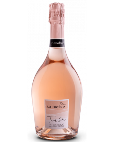 SPUMANTE LA TORDERA TORSE' ROSE' BRUT PROSECCO TREVISO BRUT (2021)| ML. 750